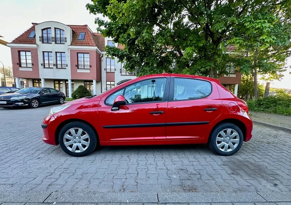 Peugeot 207 cena 10800 przebieg: 185300, rok produkcji 2007 z Gdańsk małe 106